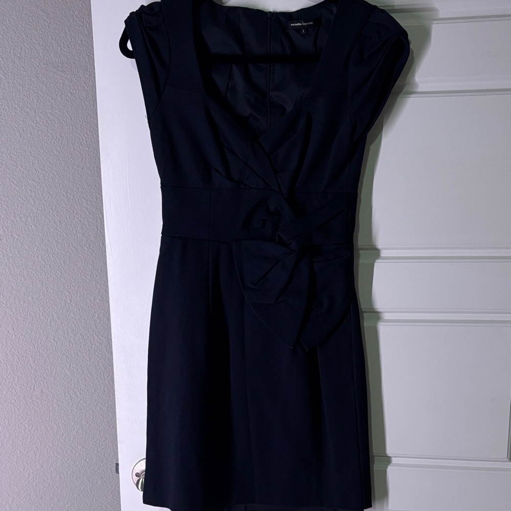 Elegant Navy Dress